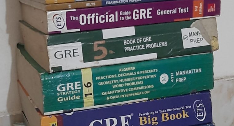 GRE and IELTS Book