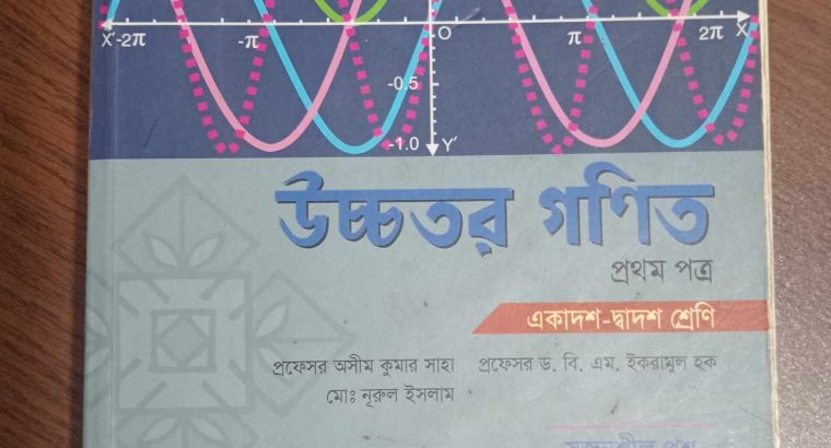 উচ্চতর গণিত প্রথম পত্র (একাদশ-দ্বাদশ শ্রেণি)