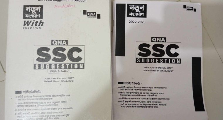 QNA SSC Suggestion book( q&Ans)by Anash bhai